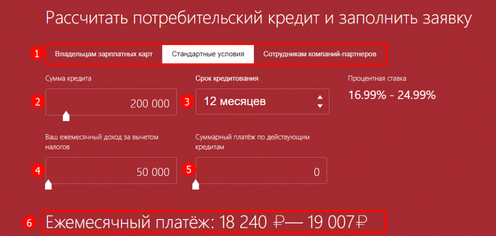 Как рассчитать кредит в личном кабинете Альфа Банка с помощью онлайн-калькулятора